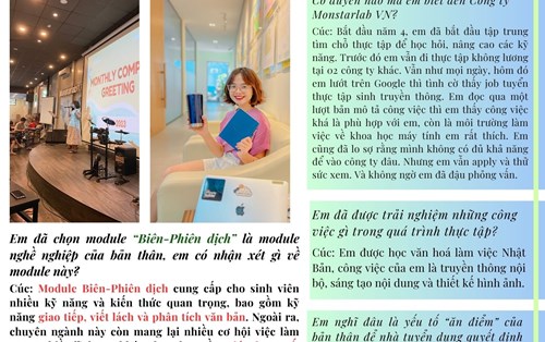 Sinh Viên Được Offer Việc Làm Trước Khi Tốt Nghiệp - Kỳ 1: SV Nguyễn Thị Thu Cúc